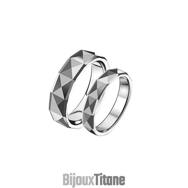 La Reine De La Bague En Tungstène Et Céramique De Qualité Pour Les Amoureux