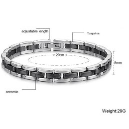 Bracelet En Céramique Tungstène À La Mode Et À La Réputation Fiable