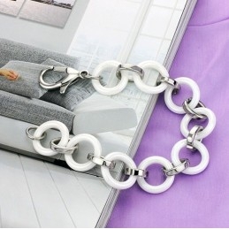 Le Bracelet En Céramique Tungstène De Qualité Reine