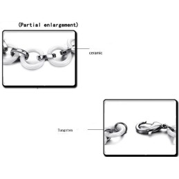 Le Bracelet En Céramique Tungstène De Qualité Reine