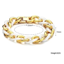 Bracelet En Céramique Tungstène Pour Femme Facile À Utiliser