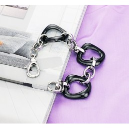 Bracelet En Céramique Tungstène Noir, Qualité Et Quantité Garanties