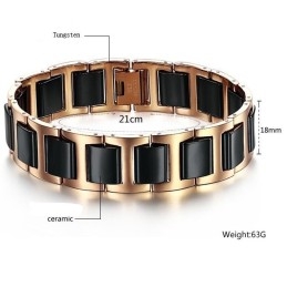 Bracelet En Céramique Tungstène De Renommée Mondiale