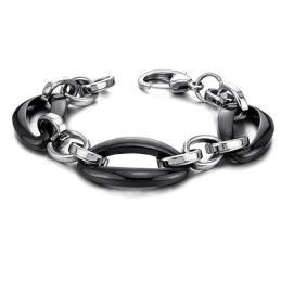 Bracelet En Céramique Tungstène Ellipse Pour Femme, Grande Variété