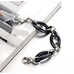 Bracelet En Céramique Tungstène Ellipse Pour Femme, Grande Variété