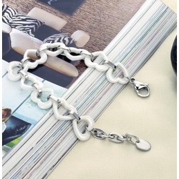 Bracelet En Céramique Tungstène Sweetheart, Qualité Et Quantité Garanties