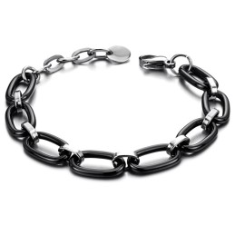 Bracelet En Céramique Tungstène Noir De Qualité Stable