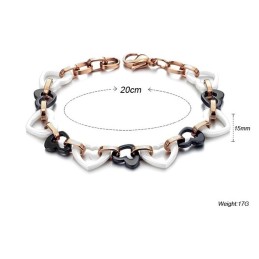 Bracelet En Céramique Tungstène Pour Femme, Performance Fiable Et Amoureux