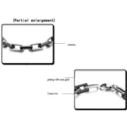Bracelet En Céramique Tungstène De Qualité Supérieure Pour Femme