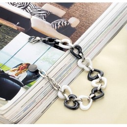 Bracelet En Céramique Tungstène Sweetheart Complet Avec Spécifications