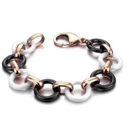 Bracelet Rond En Céramique Tungstène, Qualité Et Quantité Garanties