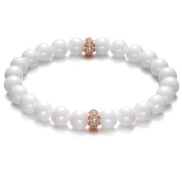 Bracelet En Céramique Tungstène Facile À Utiliser Avec Perles