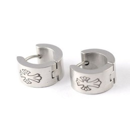 Boucles D'Oreilles En Titane Pour Hommes