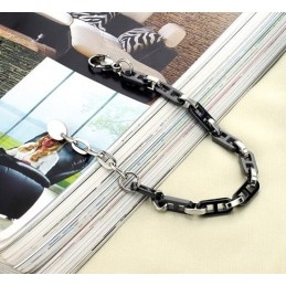 Bracelet En Céramique Tungstène Noir Pour Femme D'Excellente Qualité
