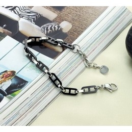 Bracelet En Céramique Tungstène Noir Pour Femme D'Excellente Qualité