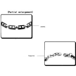 Bracelet En Céramique Tungstène Noir Pour Femme D'Excellente Qualité