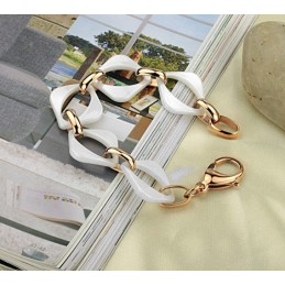 Bracelet En Céramique Tungstène Blanc De Haute Qualité