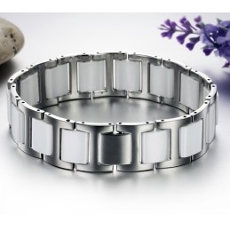 Le Bracelet En Céramique Tungstène Pour Homme De La Reine De La Qualité