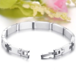 Bracelet En Céramique Tungstène Blanc, Qualité Et Quantité Garanties