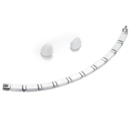 Bracelet En Céramique Tungstène Blanc, Qualité Et Quantité Garanties