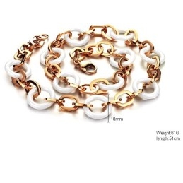 Collier En Céramique Tungstène Pour Une Longue Histoire