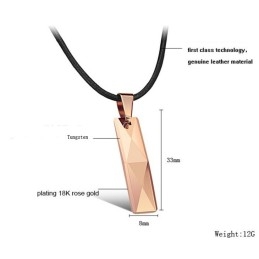 Collier En Céramique Tungstène Pour Femme, Grande Variété
