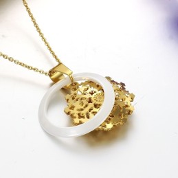 Collier En Céramique Tungstène Pour Femme, Grande Variété
