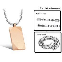 Collier En Céramique Tungstène Pour Femme D'Excellente Qualité