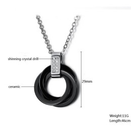 Collier En Céramique Tungstène Facile À Utiliser