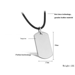 Collier En Céramique Tungstène Pour Homme, Performance Fiable