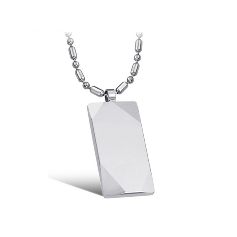 Collier En Céramique Tungstène Pour Homme, Vendu Dans Le Monde Entier Collier En Céramique Tungstène Pour Homme, Vendu Dans Le Monde Entier