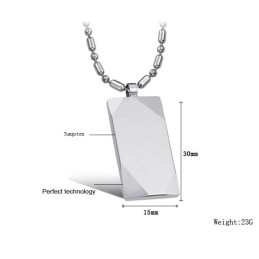 Collier En Céramique Tungstène Pour Homme, Vendu Dans Le Monde Entier