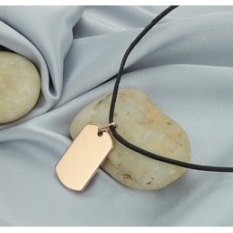 Collier En Céramique Tungstène De Forme Carrée Pour Femme, Complet Avec Spécifications