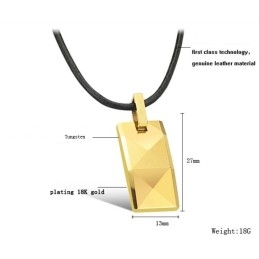 Collier En Céramique Tungstène D'Excellente Qualité
