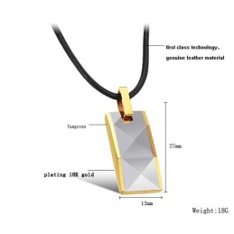 Collier En Céramique Tungstène De Haute Qualité