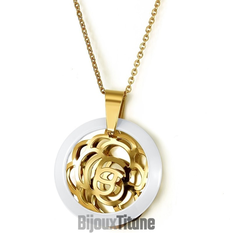 Collier En Céramique Tungstène Pour Femme De Qualité Stable Collier En Céramique Tungstène Pour Femme De Qualité Stable