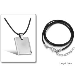 Collier En Céramique Tungstène Cubique Pour Homme De Haute Qualité
