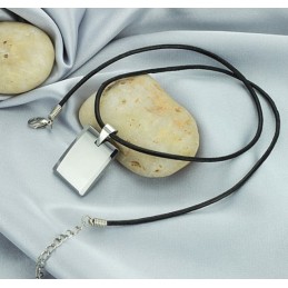 Collier En Céramique Tungstène Cubique Pour Homme De Haute Qualité