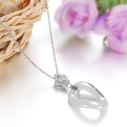 Collier En Céramique Tungstène De Haute Qualité Pour Femme Avec Police O