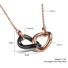 Collier En Céramique Tungstène À Grande Variété