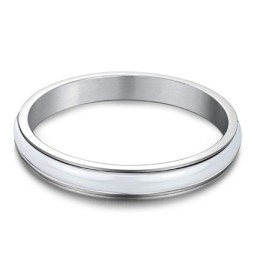 Bracelet En Céramique Tungstène Blanc Pour Homme, De Réputation Fiable