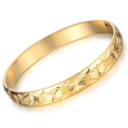 Bracelet Élégant Plaqué Or 18 Carats Pour Femme, De Qualité Stable