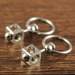 Boucles D'Oreilles En Titane Pour Hommes