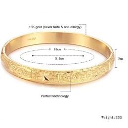 Bracelet Plaqué Or 18 Carats, Qualité Et Quantité Garanties