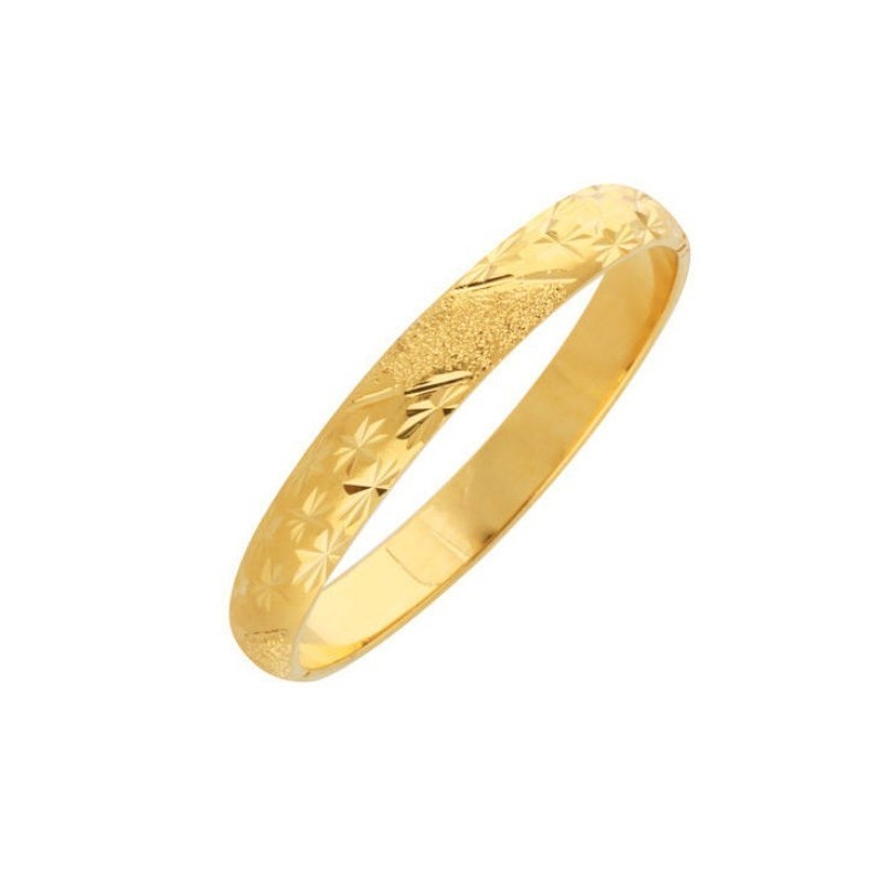 Bracelet Jonc Plaqué Or 18 Carats Pour Femme De Renommée Mondiale Bracelet Jonc Plaqué Or 18 Carats Pour Femme De Renommée Mondiale