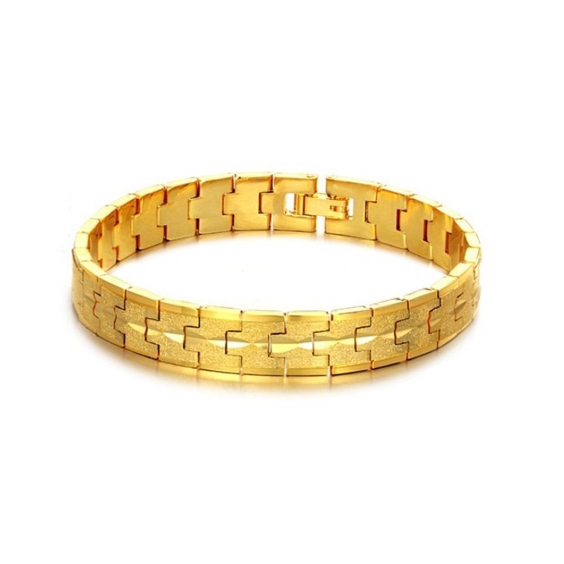 Bracelet Femme Plaqué Or 18 Carats De Haute Qualité Bracelet Femme Plaqué Or 18 Carats De Haute Qualité