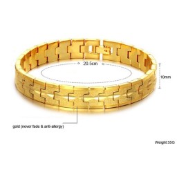 Bracelet Femme Plaqué Or 18 Carats De Haute Qualité