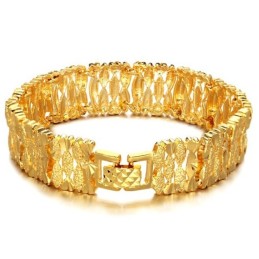 Bracelet Féminin Plaqué Or 18 Carats De Renommée Mondiale