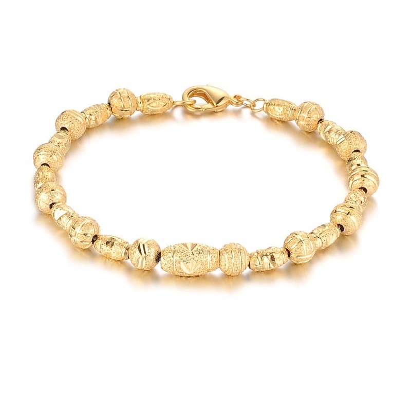Bracelet Plaqué Or 18 Carats Pour Femme, De Réputation Fiable