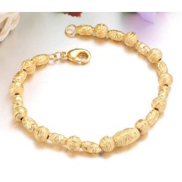 Bracelet Plaqué Or 18 Carats Pour Femme, De Réputation Fiable